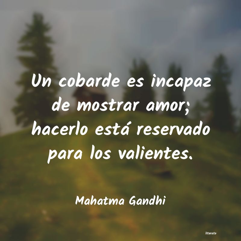 Frases de Mahatma Gandhi