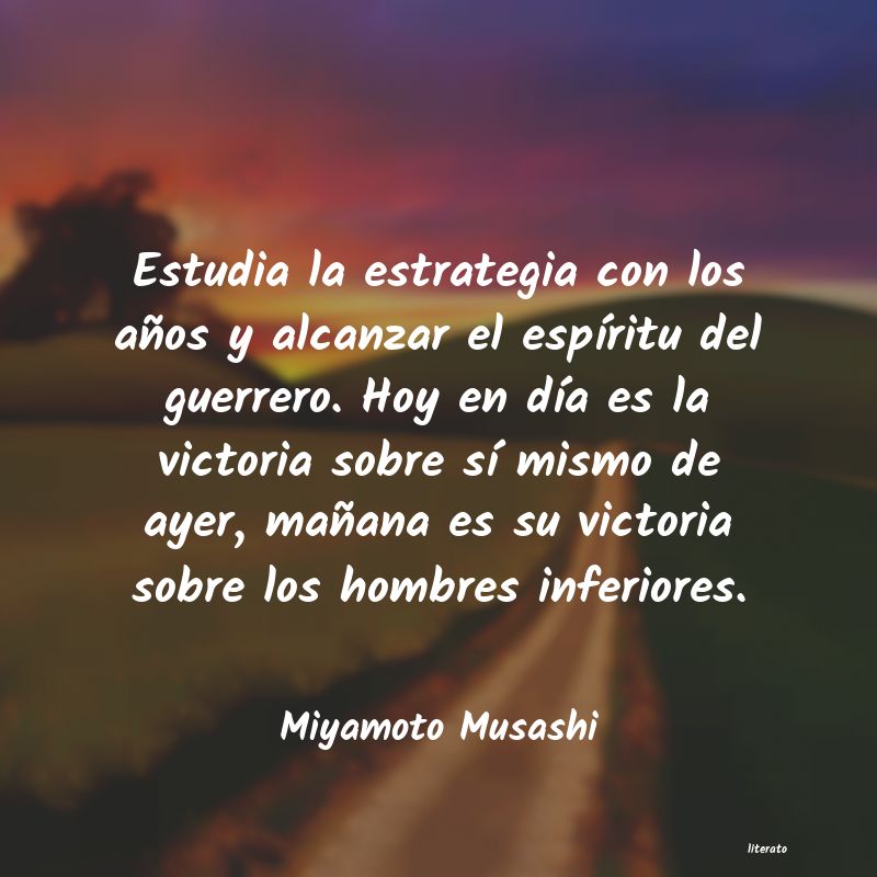 frases de Miyamoto Musashi
