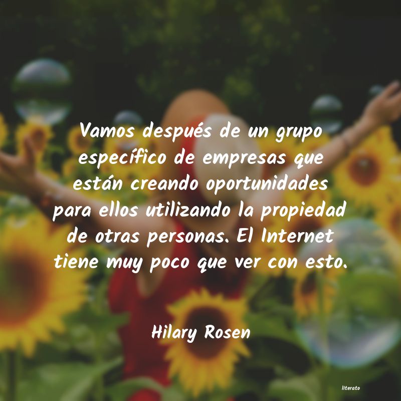 Frases de Hilary Rosen