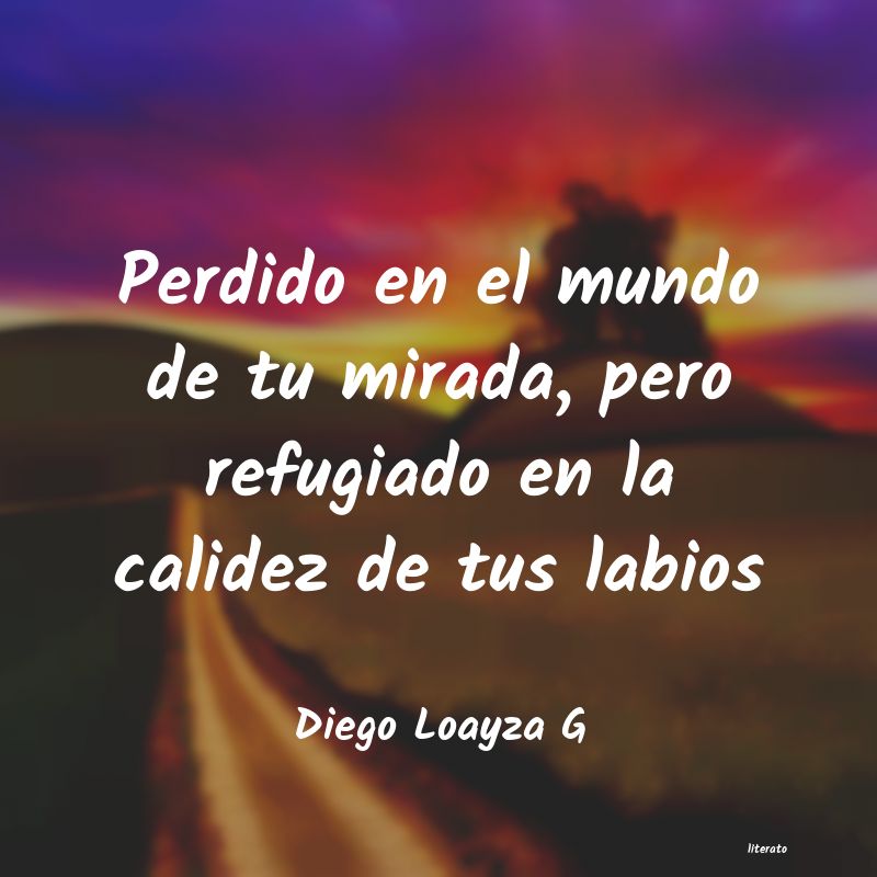 frases de Diego Loayza G