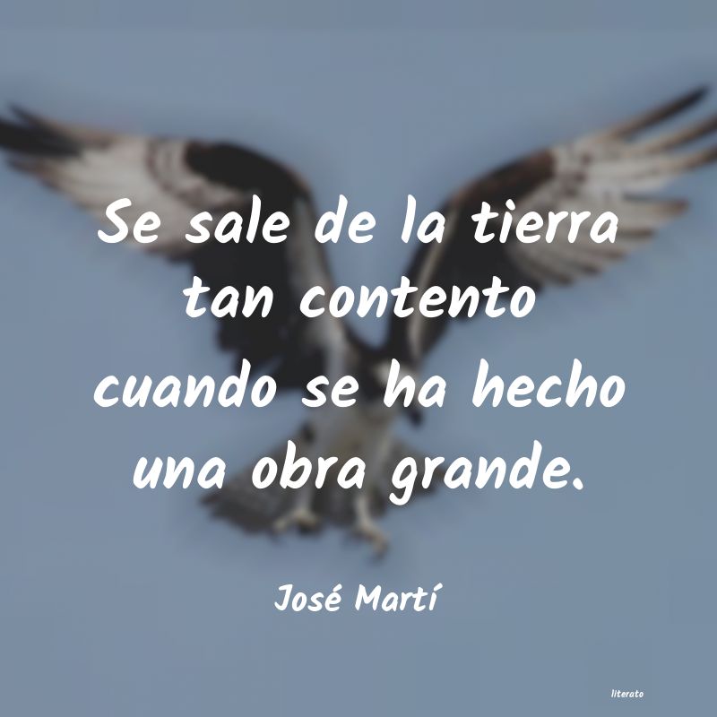 Frases de José Martí