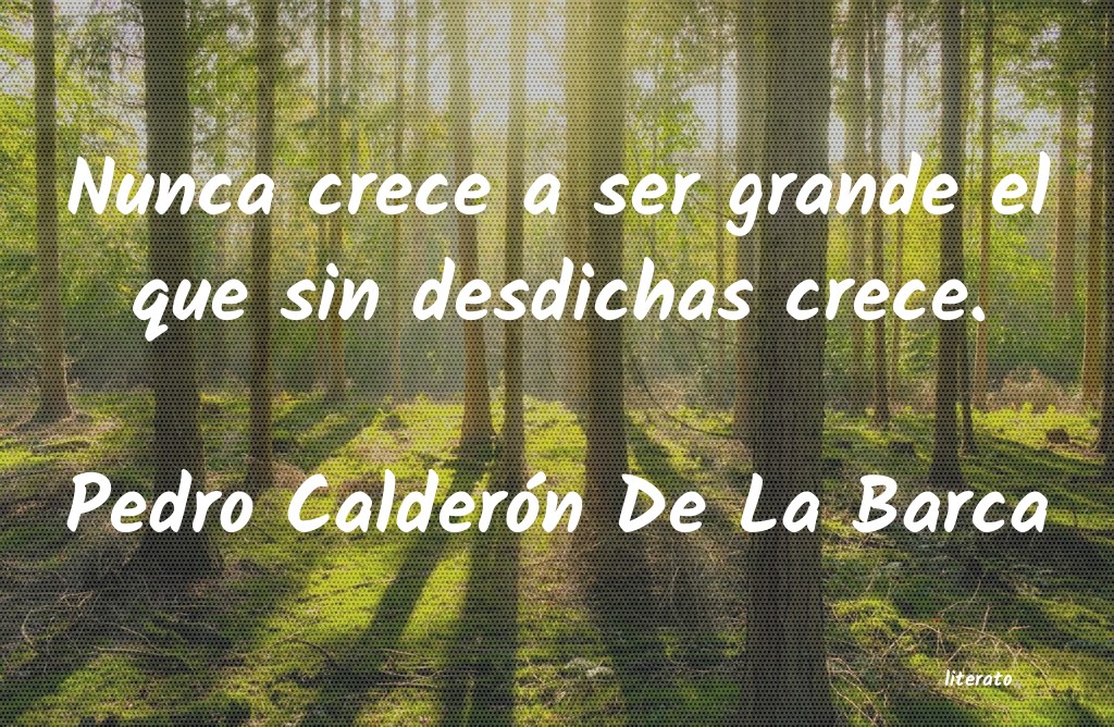 frases de Pedro Calderón De La Barca