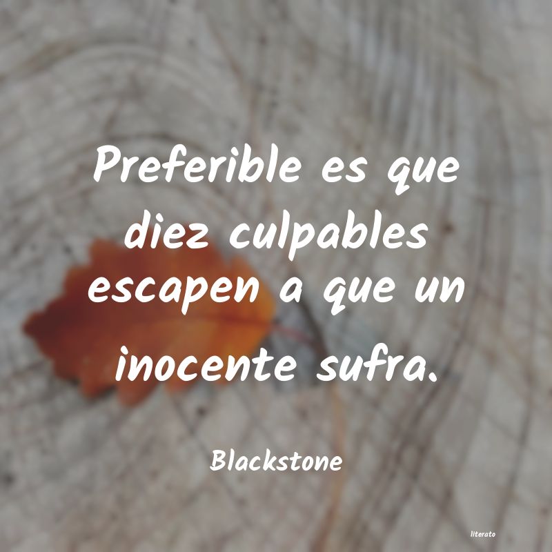 Frases de Blackstone
