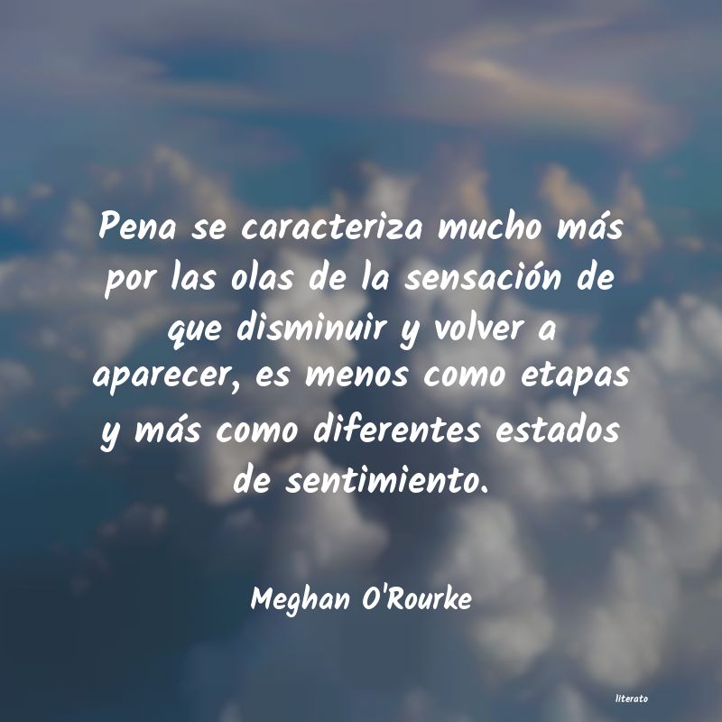 Frases de Meghan O'Rourke