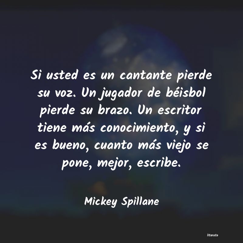 Frases de Mickey Spillane