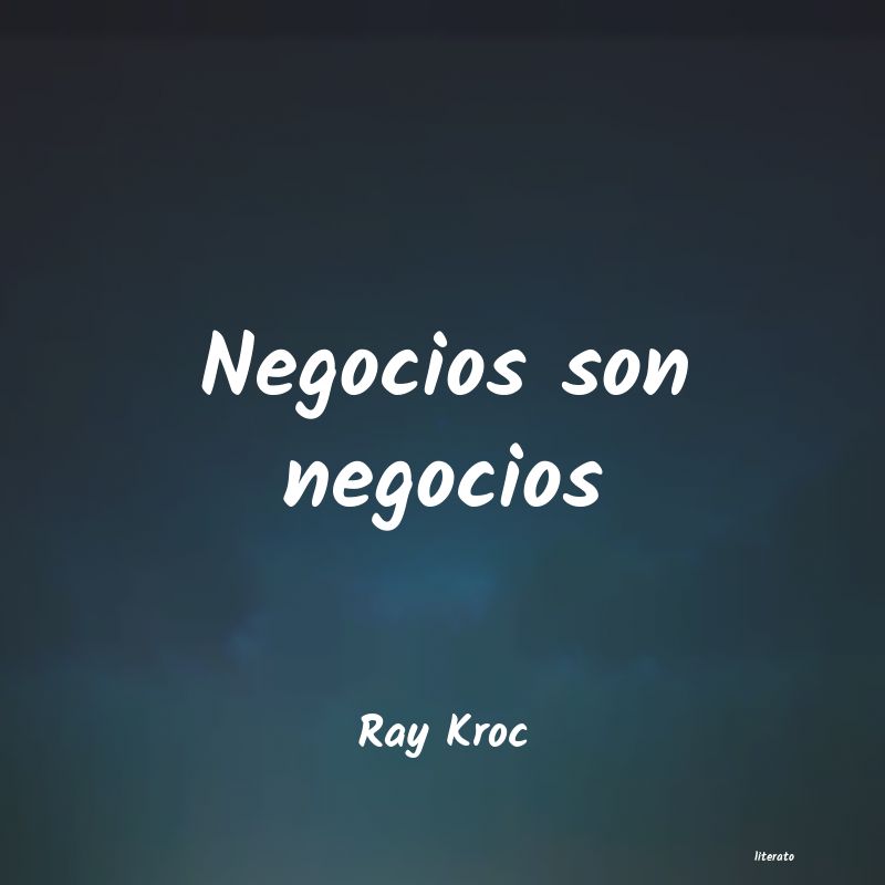 Frases de Ray Kroc