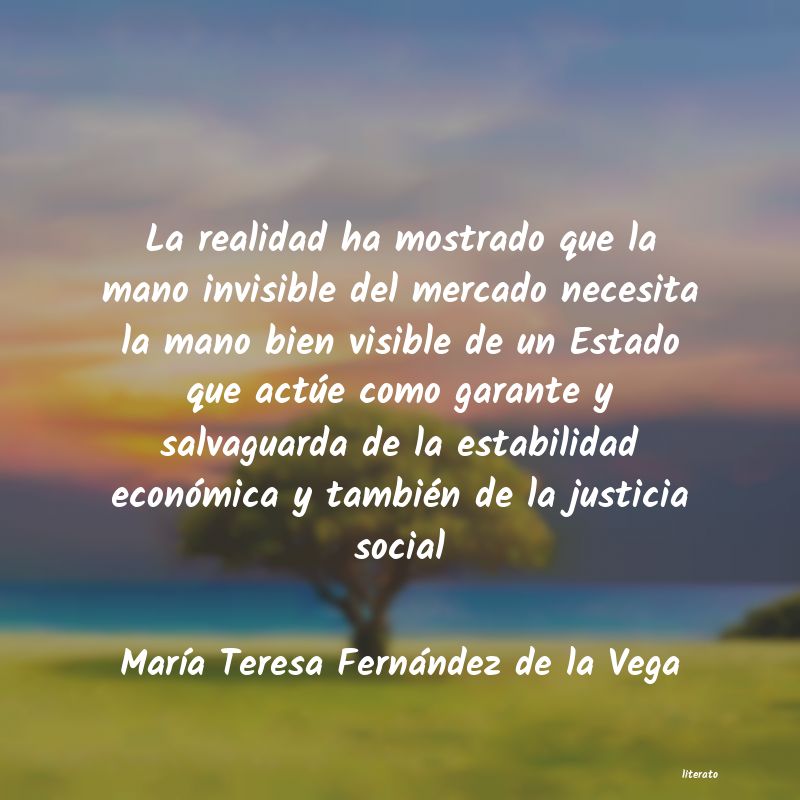 Frases de María Teresa Fernández de la Vega