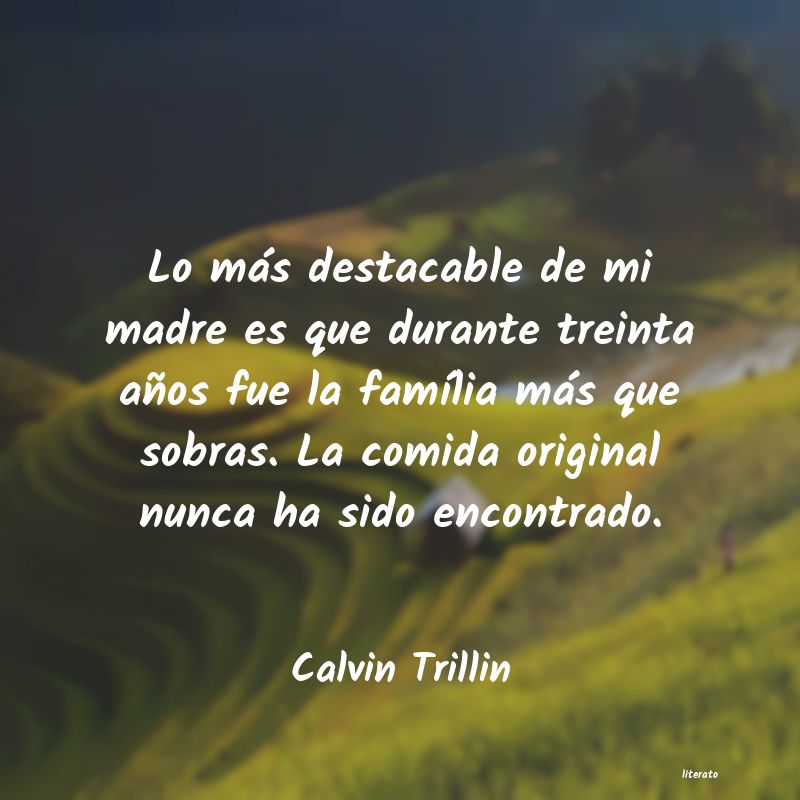 Frases de Calvin Trillin