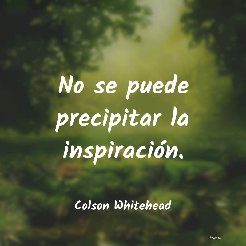 Frases de Colson Whitehead