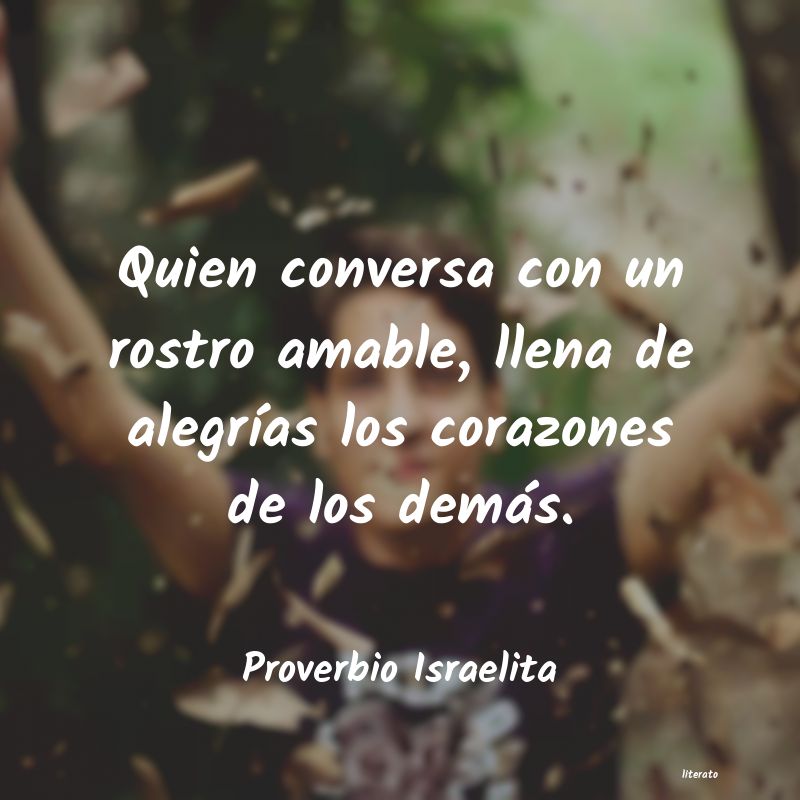 frases de Proverbio Israelita