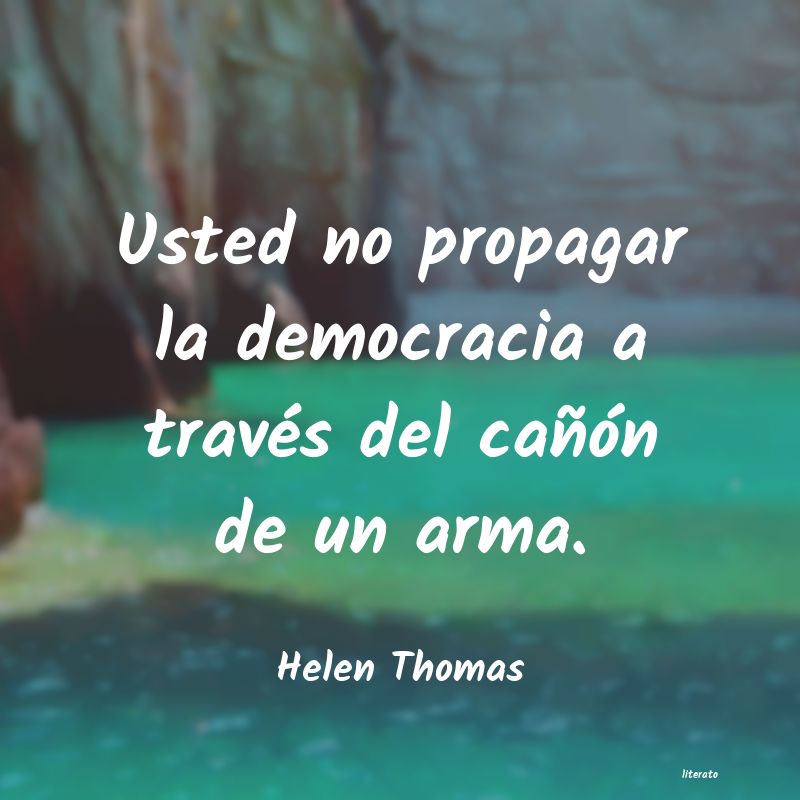 frases de Helen Thomas