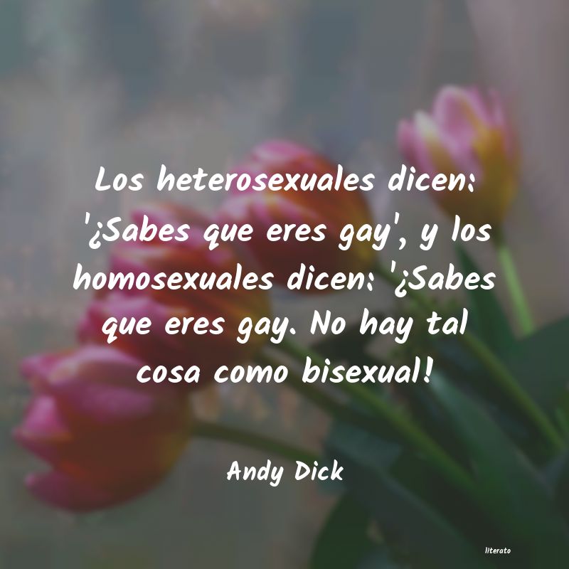 frases de Andy Dick