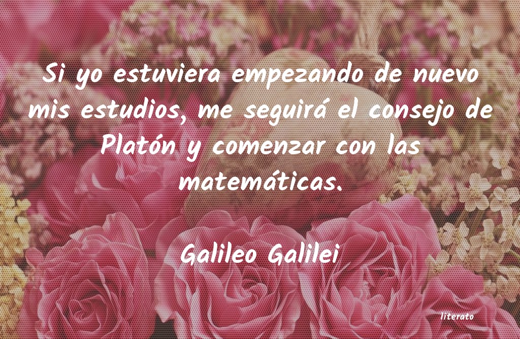 frases de Galileo Galilei