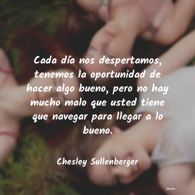 Frases de Chesley Sullenberger