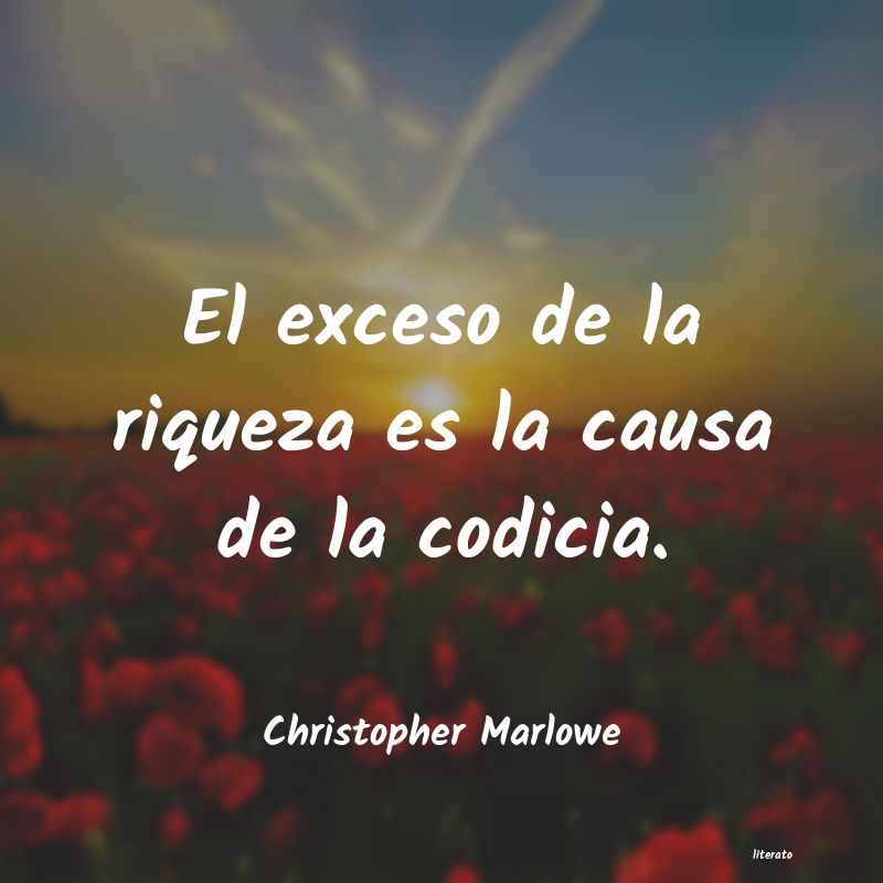 frases de Christopher Marlowe