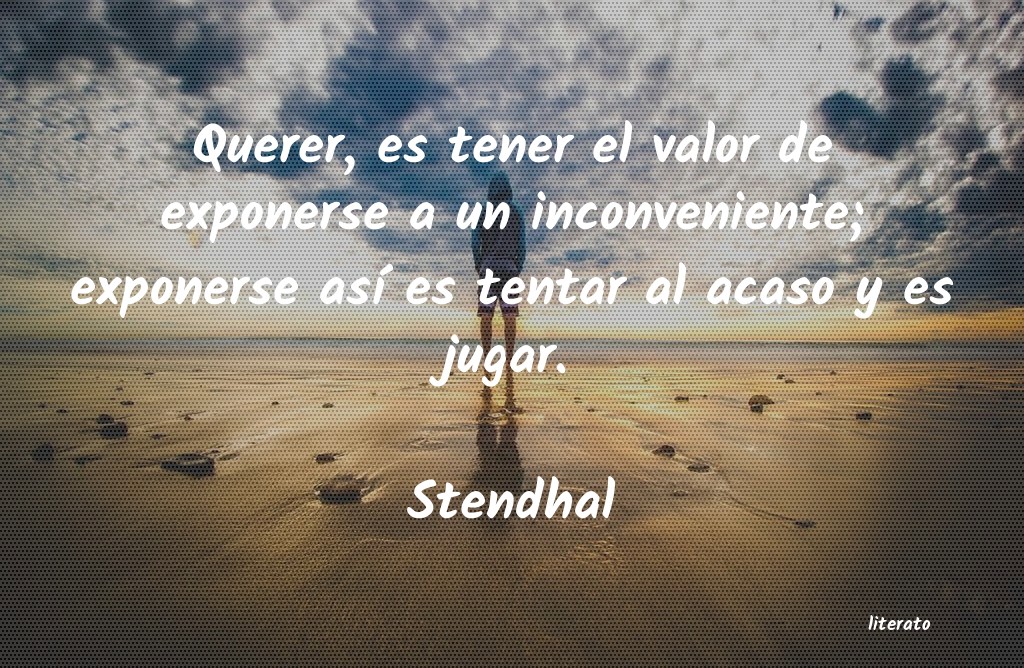 Frases de Stendhal