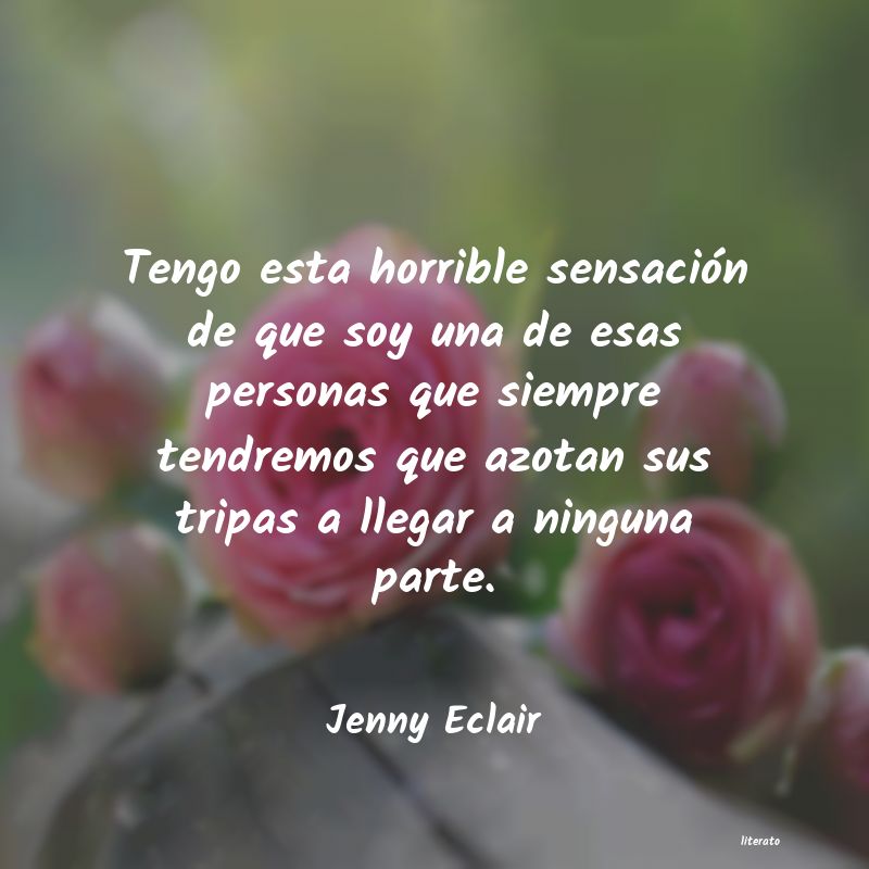 Frases de Jenny Eclair