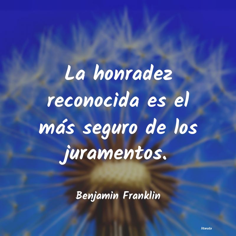 Frases de Benjamin Franklin