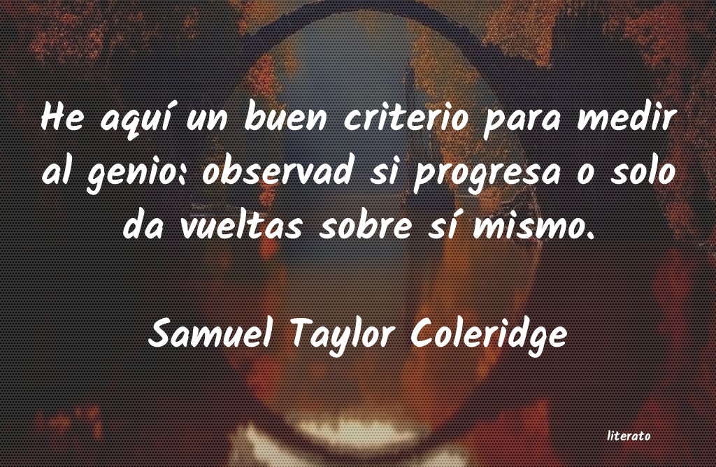 frases de Samuel Taylor Coleridge