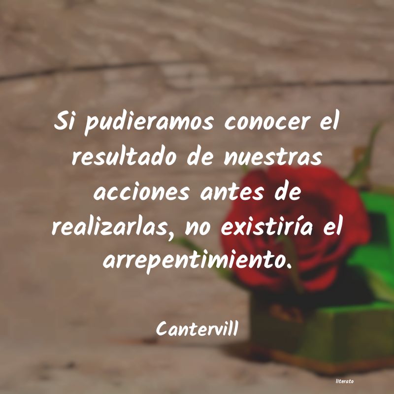 Frases de Cantervill