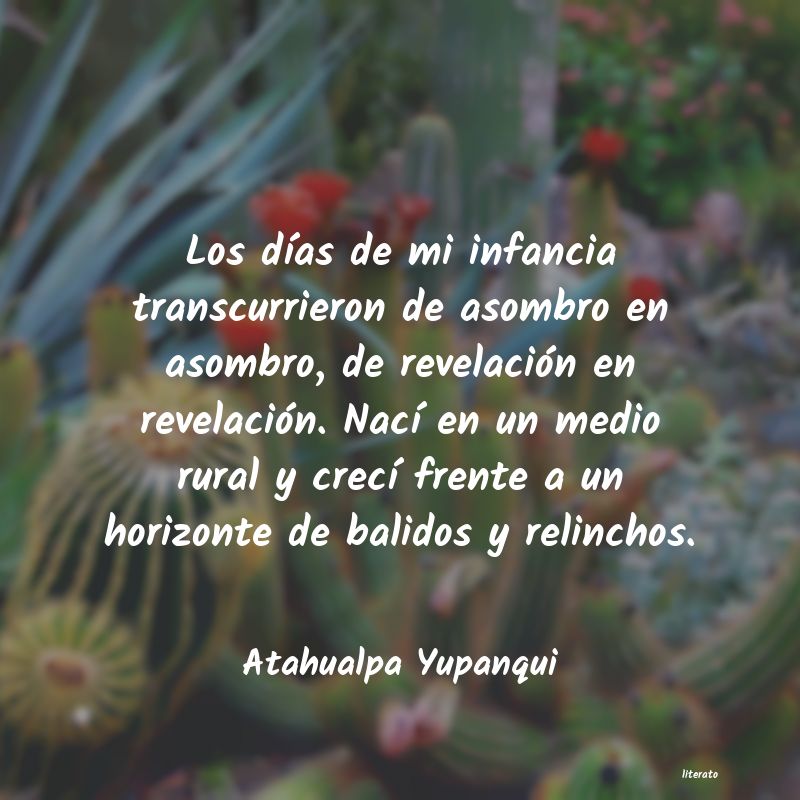 frases de Atahualpa Yupanqui