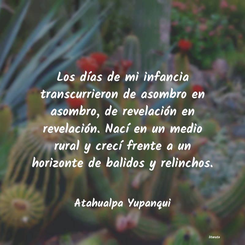 Frases de Atahualpa Yupanqui