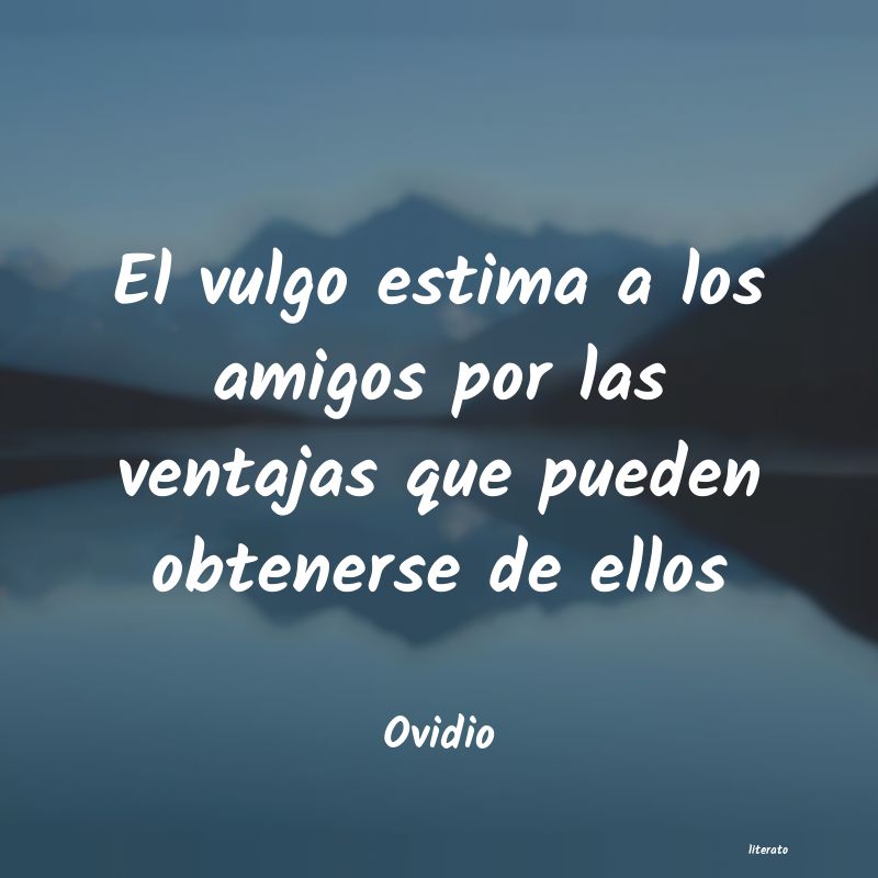 Frases de Ovidio