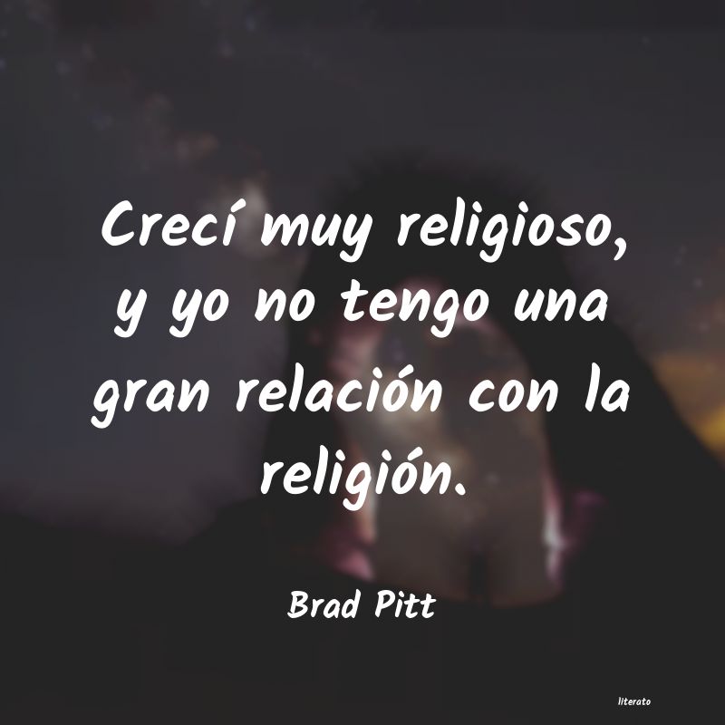 frases de Brad Pitt
