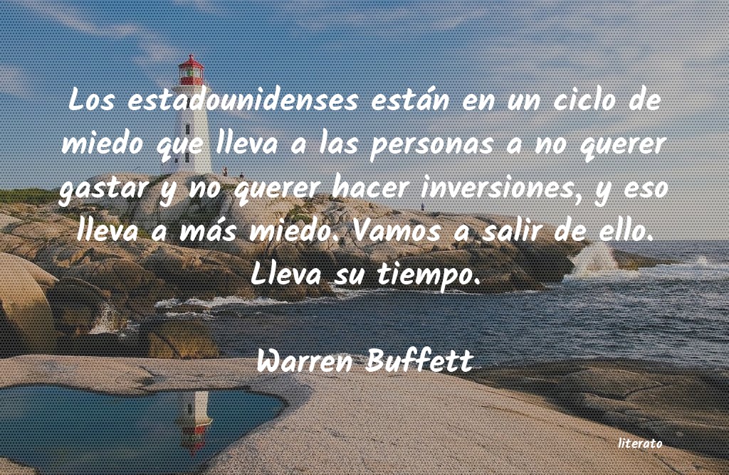 frases de Warren Buffett