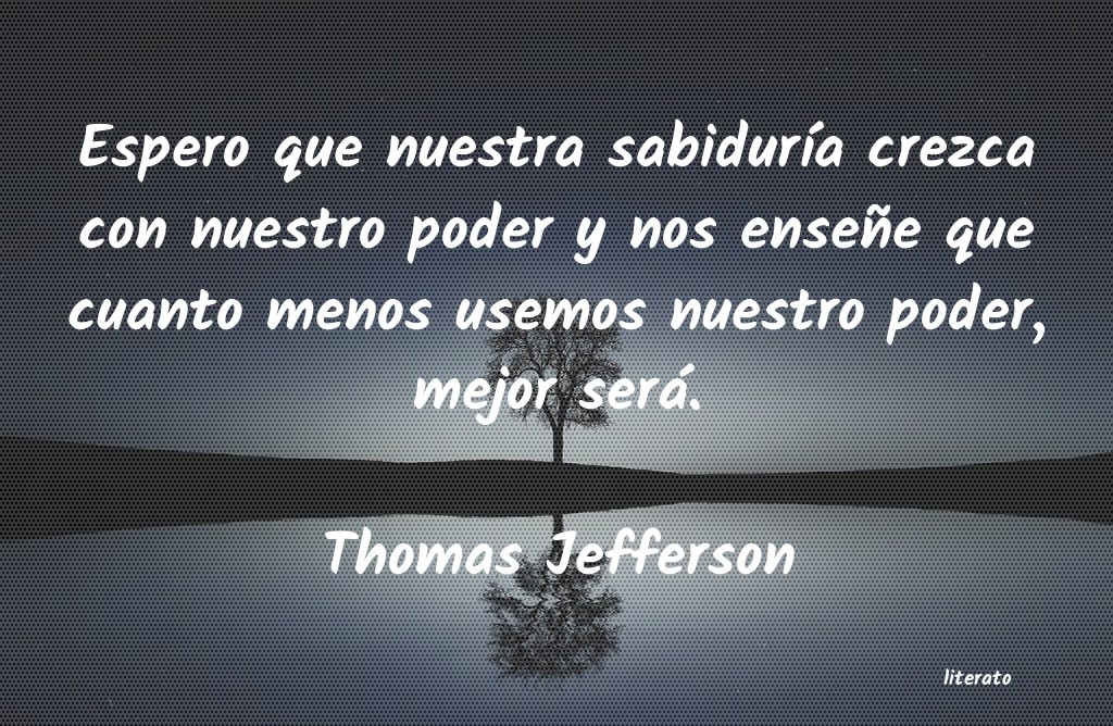 Frases de Thomas Jefferson