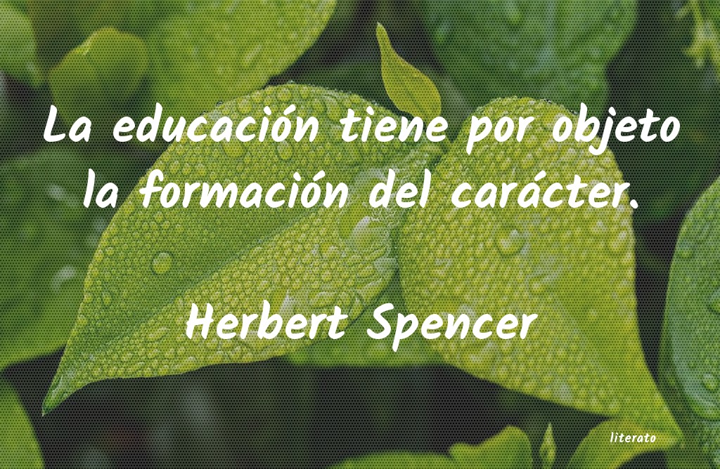 Frases de Herbert Spencer