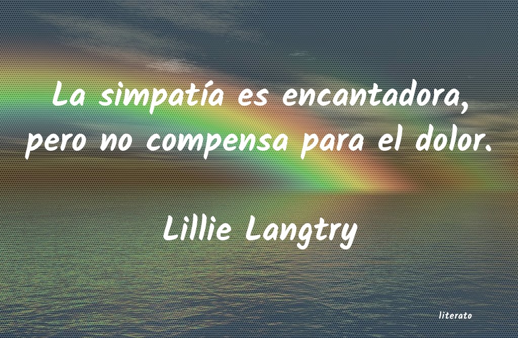 frases de Lillie Langtry