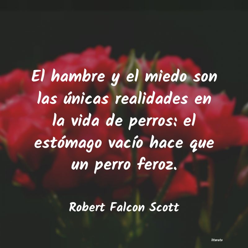 frases de Robert Falcon Scott