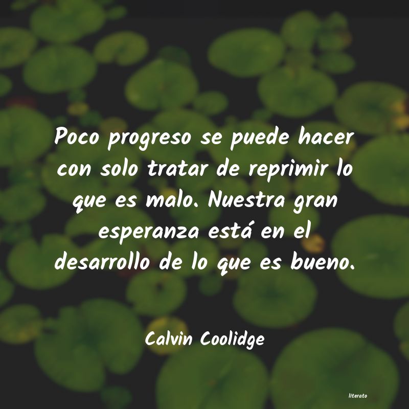 Frases de Calvin Coolidge