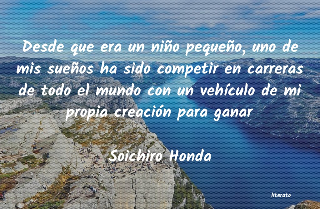 frases de Soichiro Honda