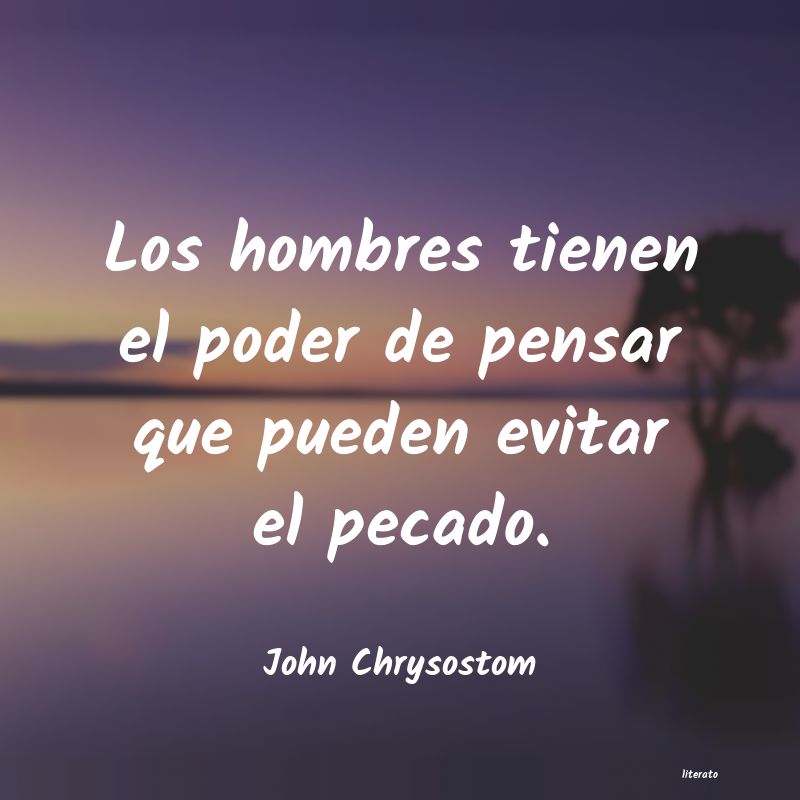 frases de John Chrysostom