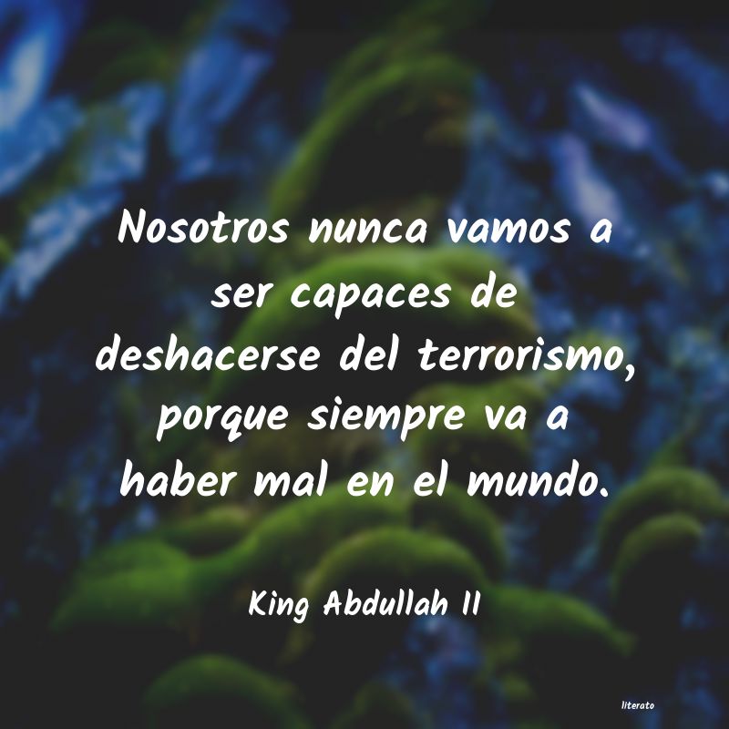 frases de King Abdullah II