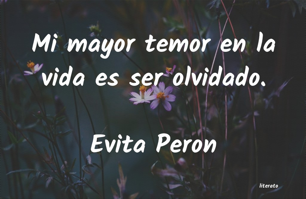 Frases de Evita Peron