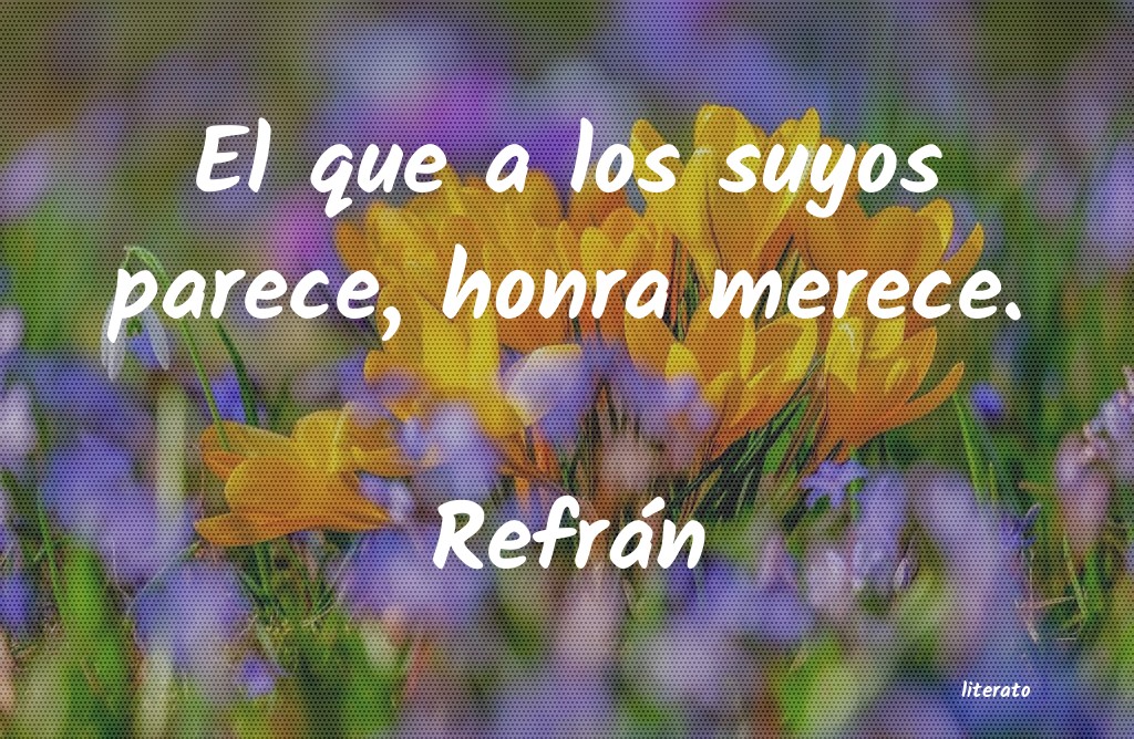 Frases de Refrán