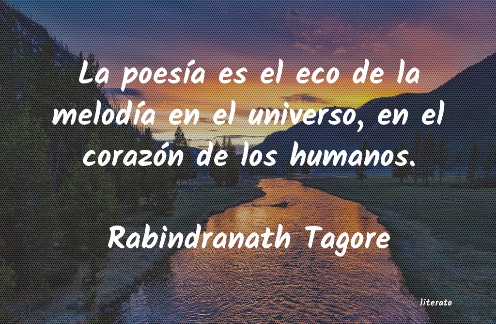 Frases de Rabindranath Tagore