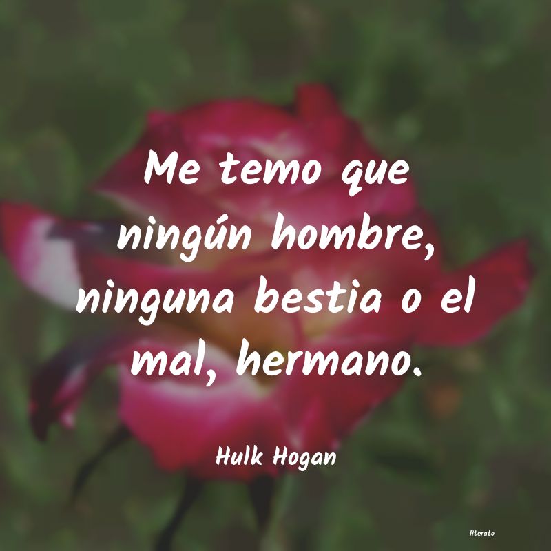 frases de Hulk Hogan