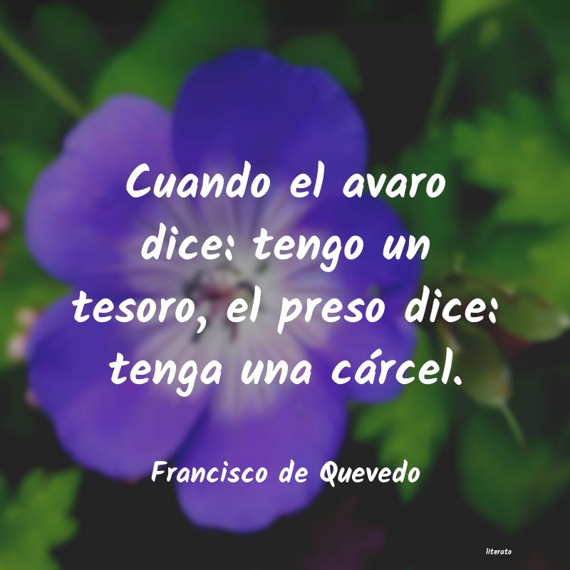 frases de Francisco de Quevedo