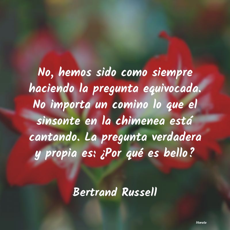 frases de Bertrand Russell