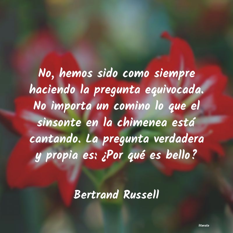 Frases de Bertrand Russell