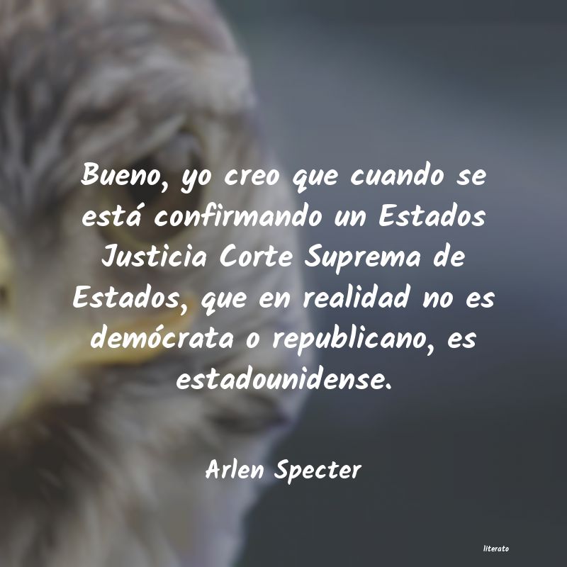 frases de Arlen Specter