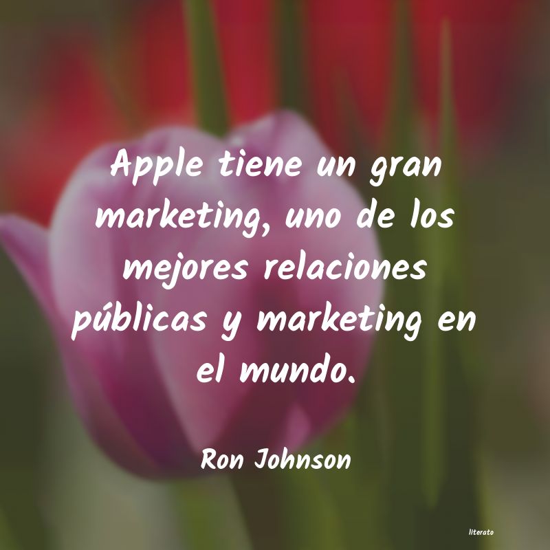 Frases de Ron Johnson