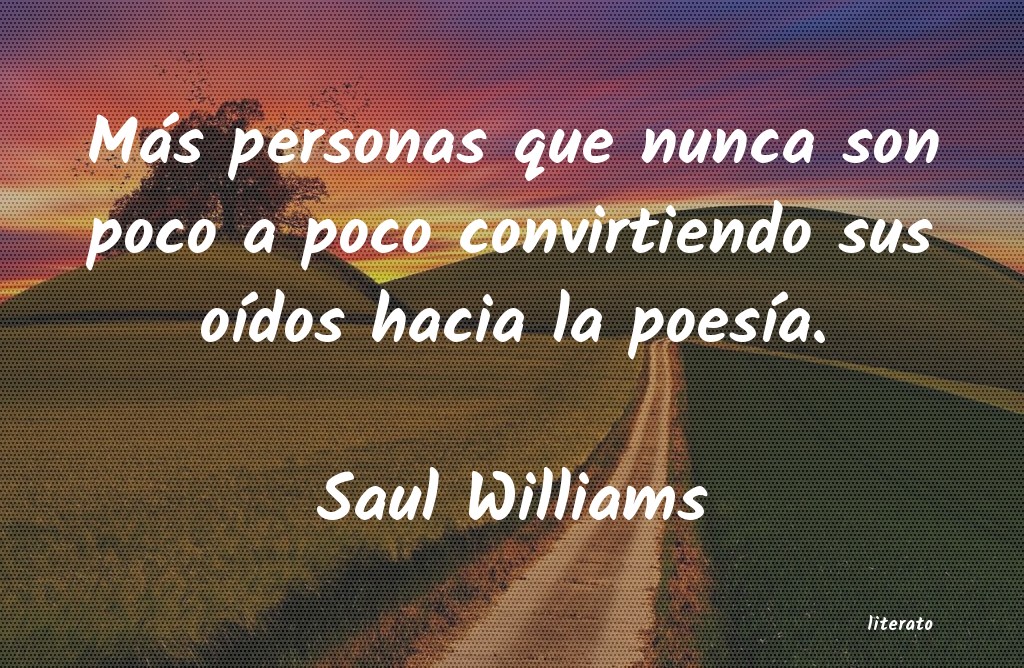 frases de Saul Williams