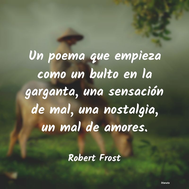 frases de Robert Frost