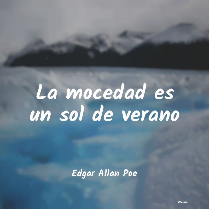 Frases de Edgar Allan Poe