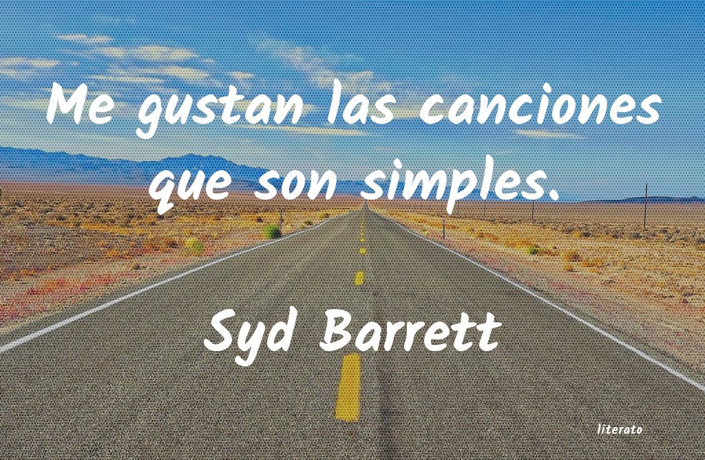 frases de Syd Barrett